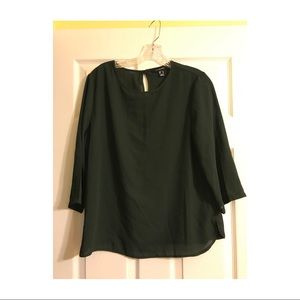 Forest Green Blouse